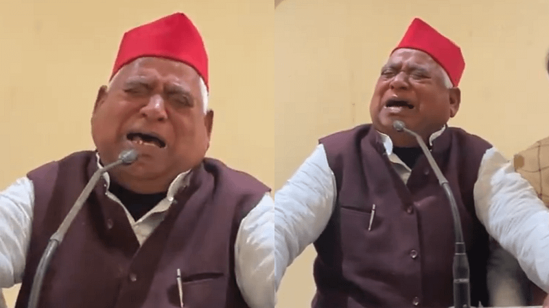 Watch: Samajwadi MP breaks down over murder of Dalit girl in Ayodhya