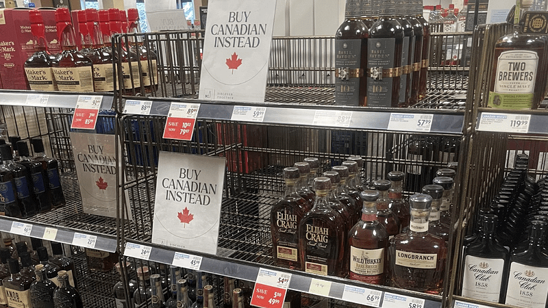 No Jack Daniel’s, Bacardi, Jim Beam in Canada: US brands start coming off shelves