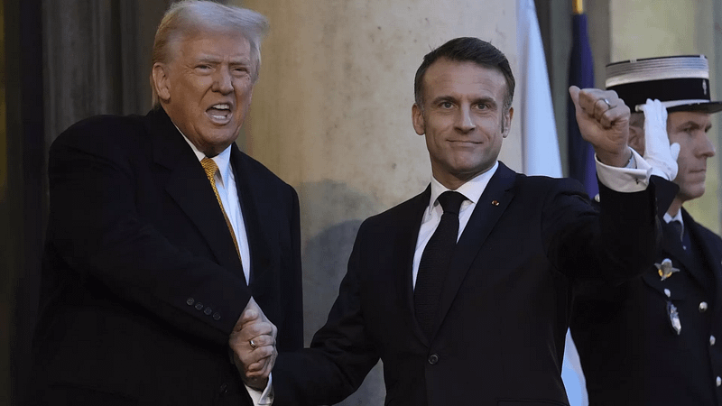 French President Macron calls emergency meeting of world leaders to discuss Trump