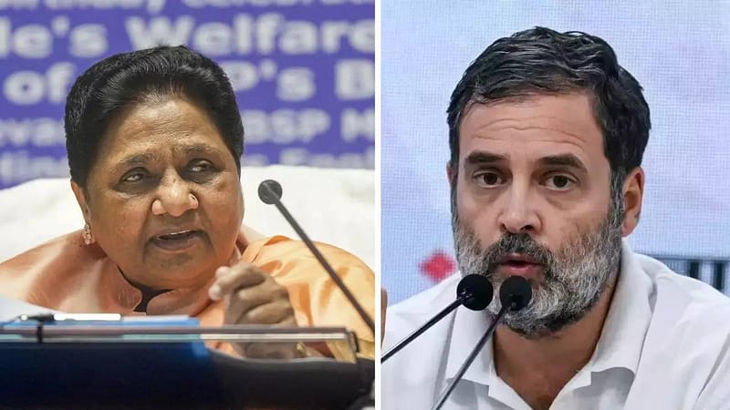 ‘Congress B team of BJP in Delhi polls’: Mayawati renews attack on Rahul Gandhi