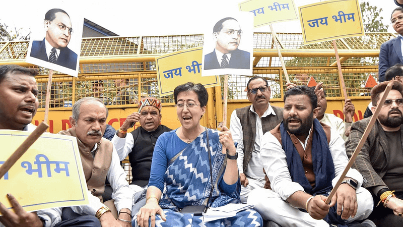 ‘Injustice to oppn’: Atishi writes to Speaker on AAP MLAs’ suspension