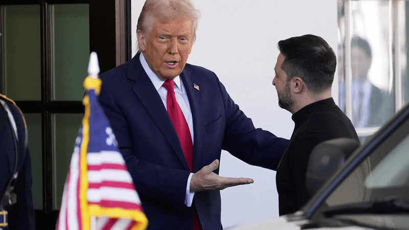 No compromise with ‘killer Putin’, Zelenskyy tells Donald Trump