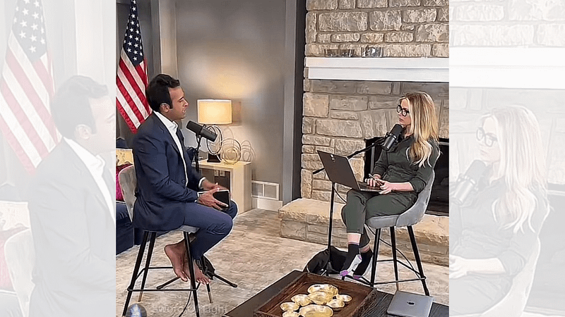 Vivek Ramaswamy called ‘anti-American’ for giving barefoot interview in own home