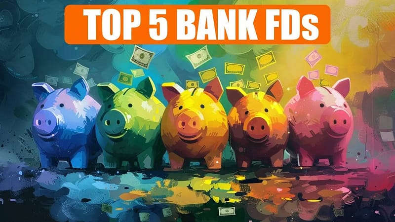 Top 5 bank fixed deposits: Check best FDs for up to 5-year time period
