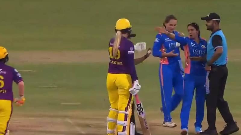 Tensions flare as Harmanpreet, Sophie engage in heated exchange