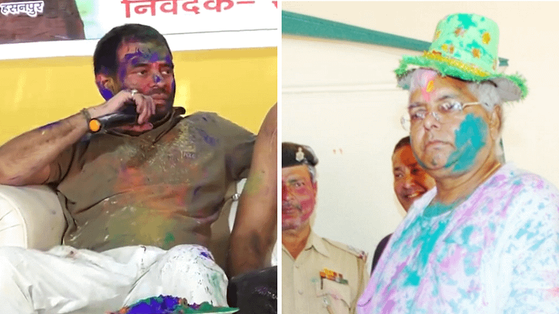 Lalu-style ‘kurta faad’ Holi returns as Bihar elections near