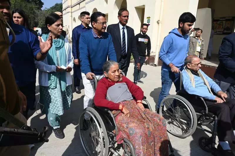 Delhi assembly polls: North-east Delhi leads charge, urban pockets lax